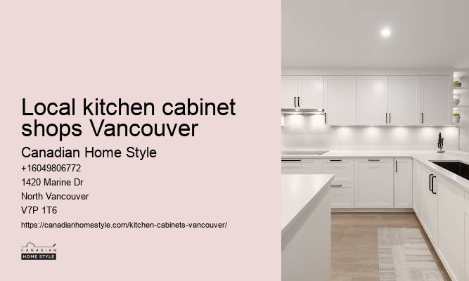 Vancouver custom kitchen cabinet construction