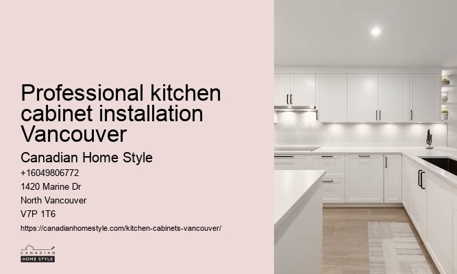 Vancouver kitchen cabinet layout ideas