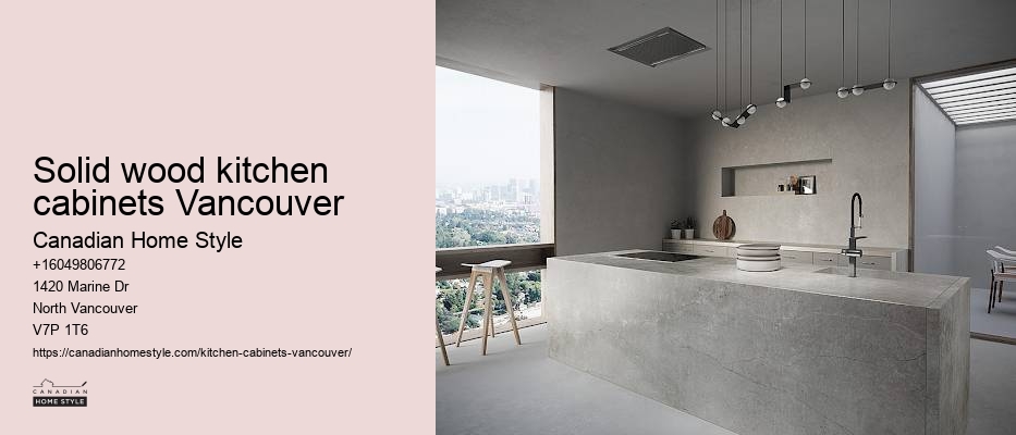 Vancouver custom kitchen cabinet accessories