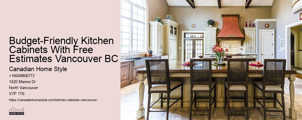 Kitchen cabinet stain options Vancouver BC