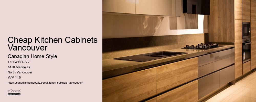 Soft-close kitchen cabinet features Vancouver