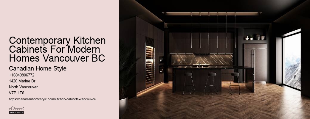 Lower Kitchen Cabinets Vancouver
