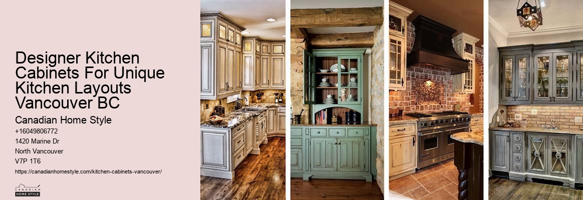 Custom kitchen cabinet finishes Vancouver