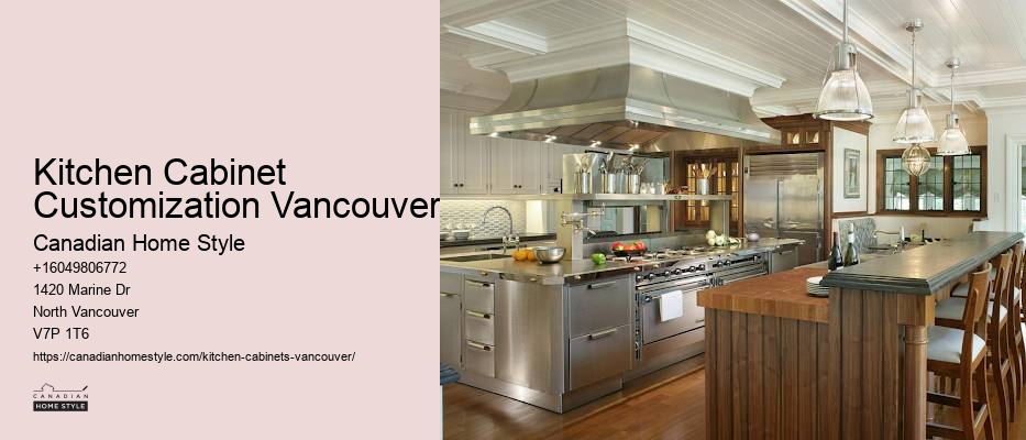 Custom kitchen cabinet door options Vancouver BC