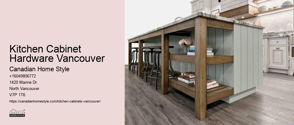 Minimalist kitchen cabinet layouts Vancouver