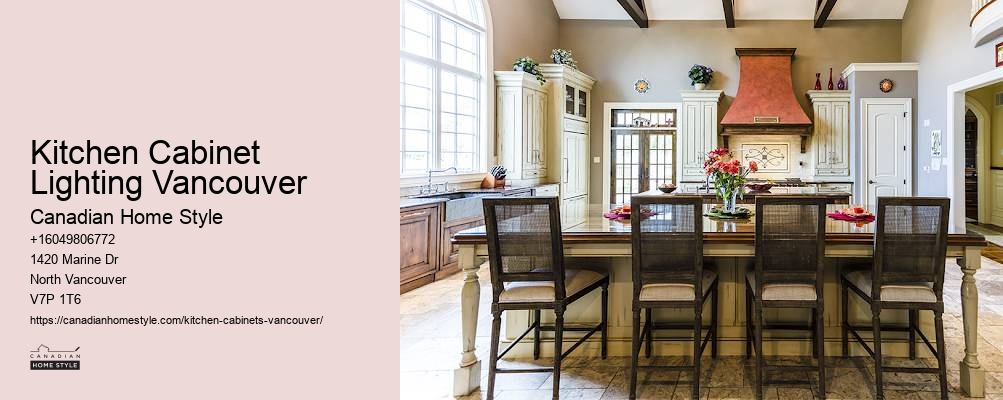 Kitchen Cabinet Lighting Fixtures Vancouver