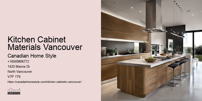 Kitchen Cabinet Materials Vancouver