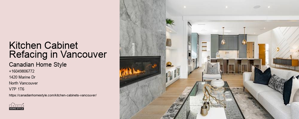 Acrylic kitchen cabinets Vancouver