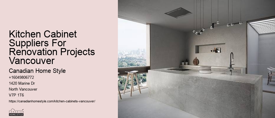 High-End Kitchen Cabinet Manufacturers In Vancouver
