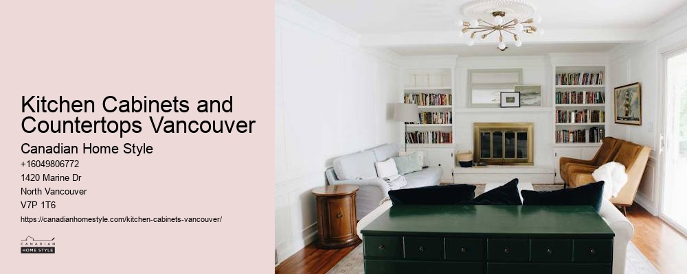 Customized kitchen cabinet layouts Vancouver