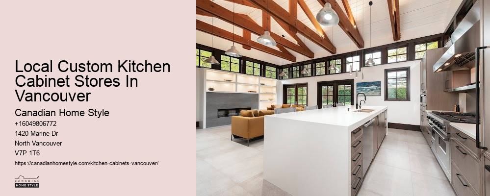 Espresso kitchen cabinets Vancouver