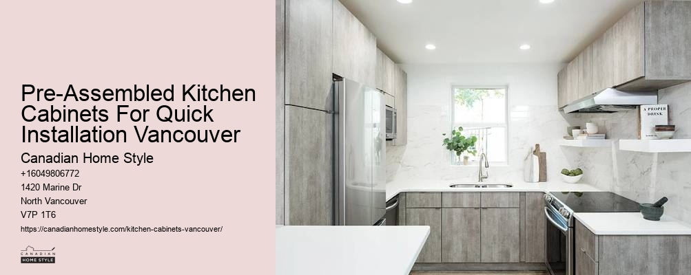 Kitchen cabinet color trends Vancouver