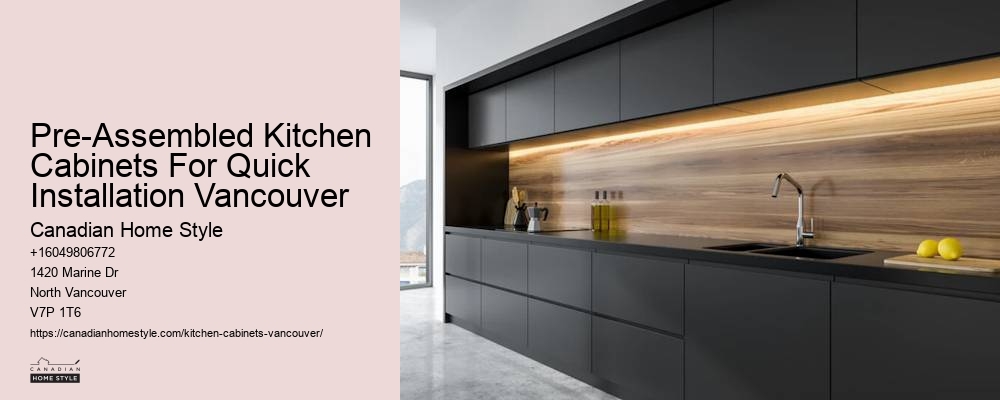 Kitchen cabinet layout planning Vancouver