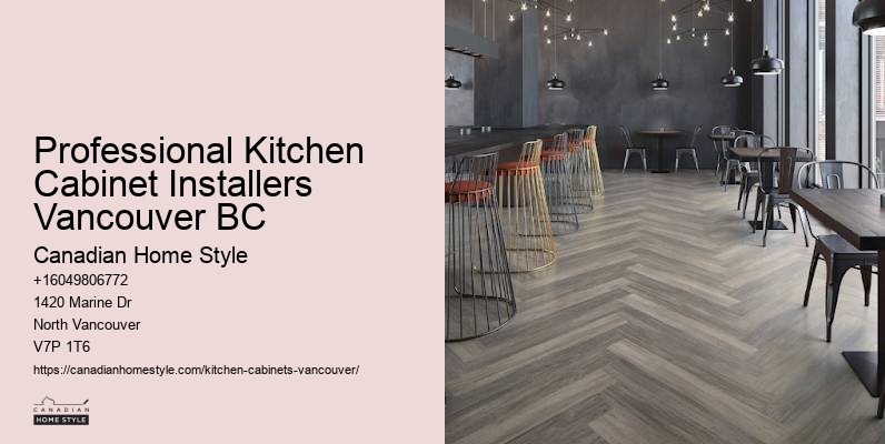 Modern kitchen cabinet doors Vancouver