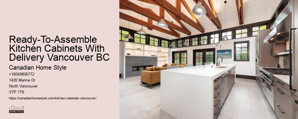 Yellow kitchen cabinets Vancouver