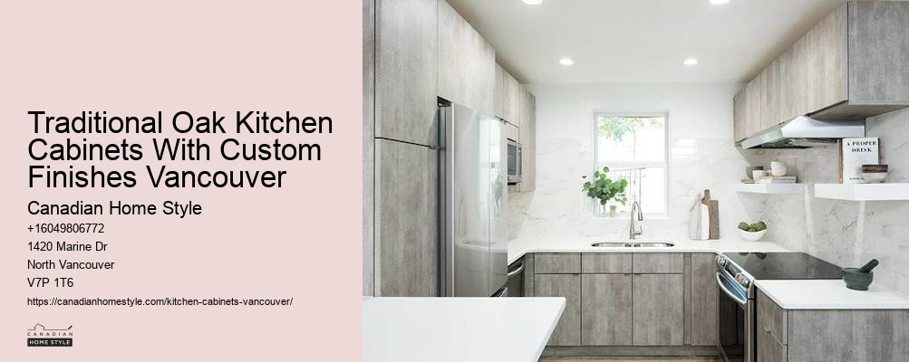 Custom Kitchen Cabinet Renovations Vancouver