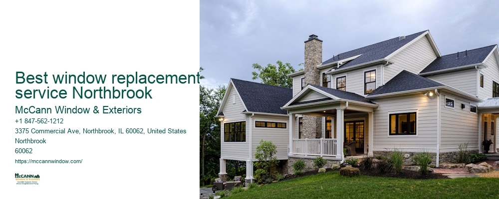 Best window replacement service Northbrook