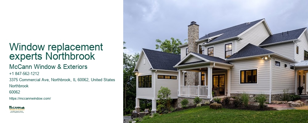 Window replacement experts Northbrook