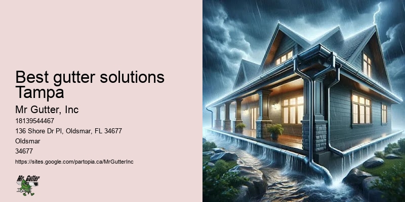 Gutter design and installation Best gutter solutions Tampa