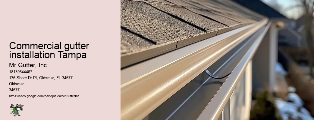 Gutter installation FAQs Commercial gutter installation Tampa