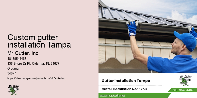 Commercial gutter solutions Custom gutter installation Tampa