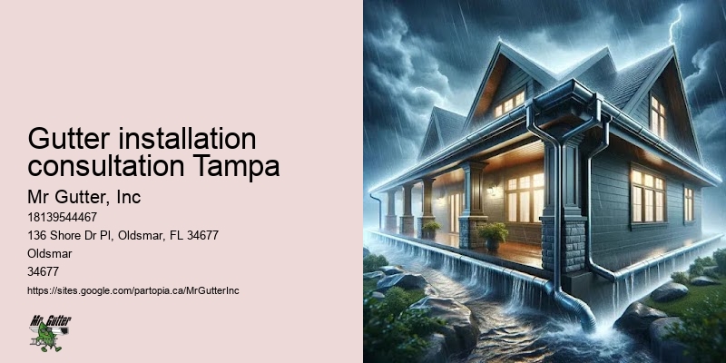 Veteran gutter installers Gutter installation consultation Tampa