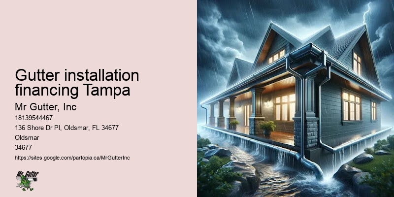Best rain gutter installation Gutter installation financing Tampa