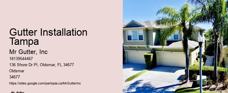 Affordable gutter installation Gutter Installation Tampa