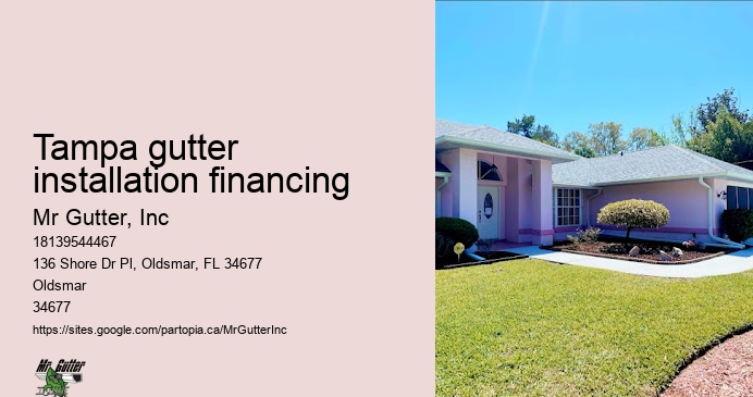 Best Gutter Installers Near Me Tampa gutter installation financing