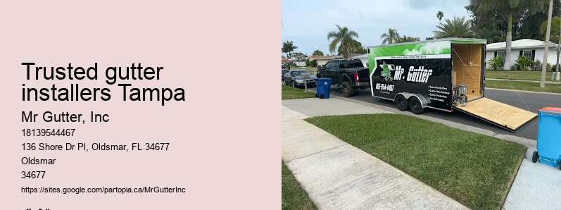 Gutter installation checklist Trusted gutter installers Tampa