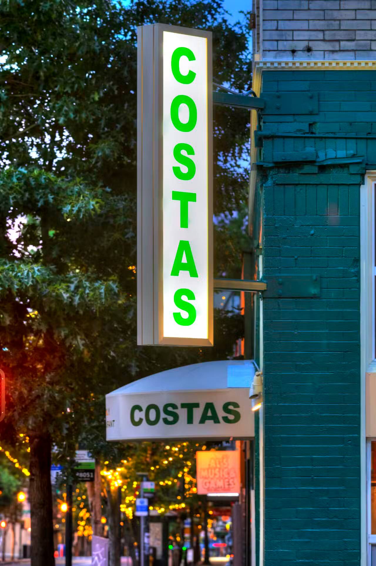 Neon Halo Letter Signs Seattle Storefront Signs