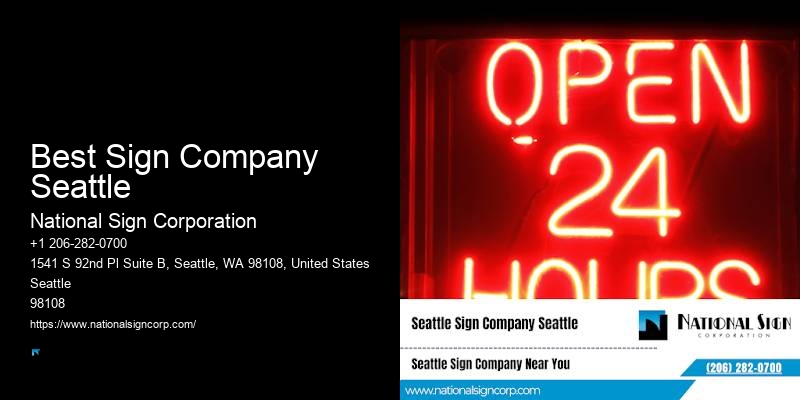 Commercial Halo Letter Signs Best Sign Company Seattle