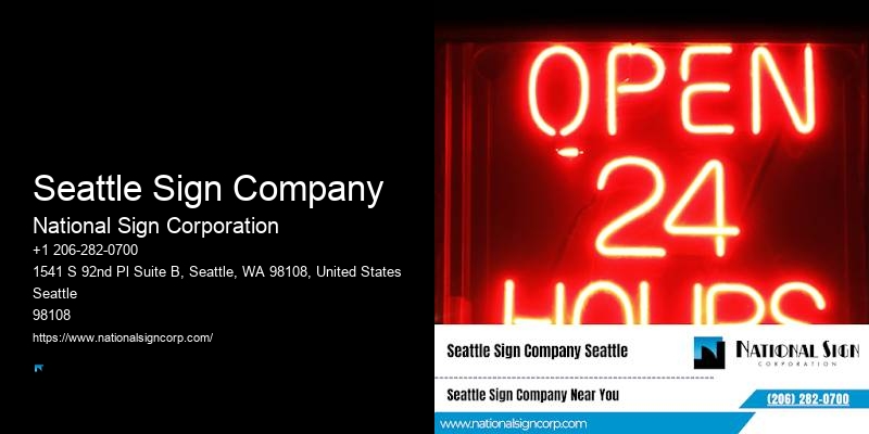 LED Display Signs Seattle Sign Company