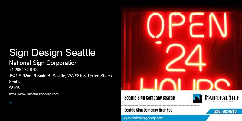 Neon Business Signs Sign Design Seattle