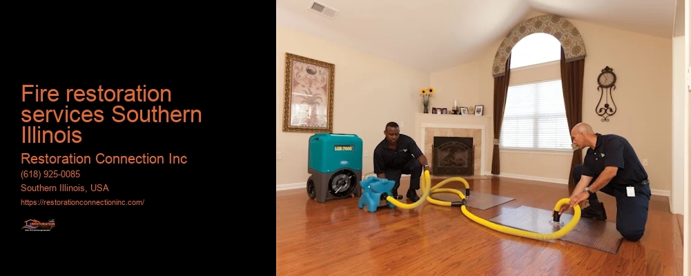 Fire restoration services Southern Illinois