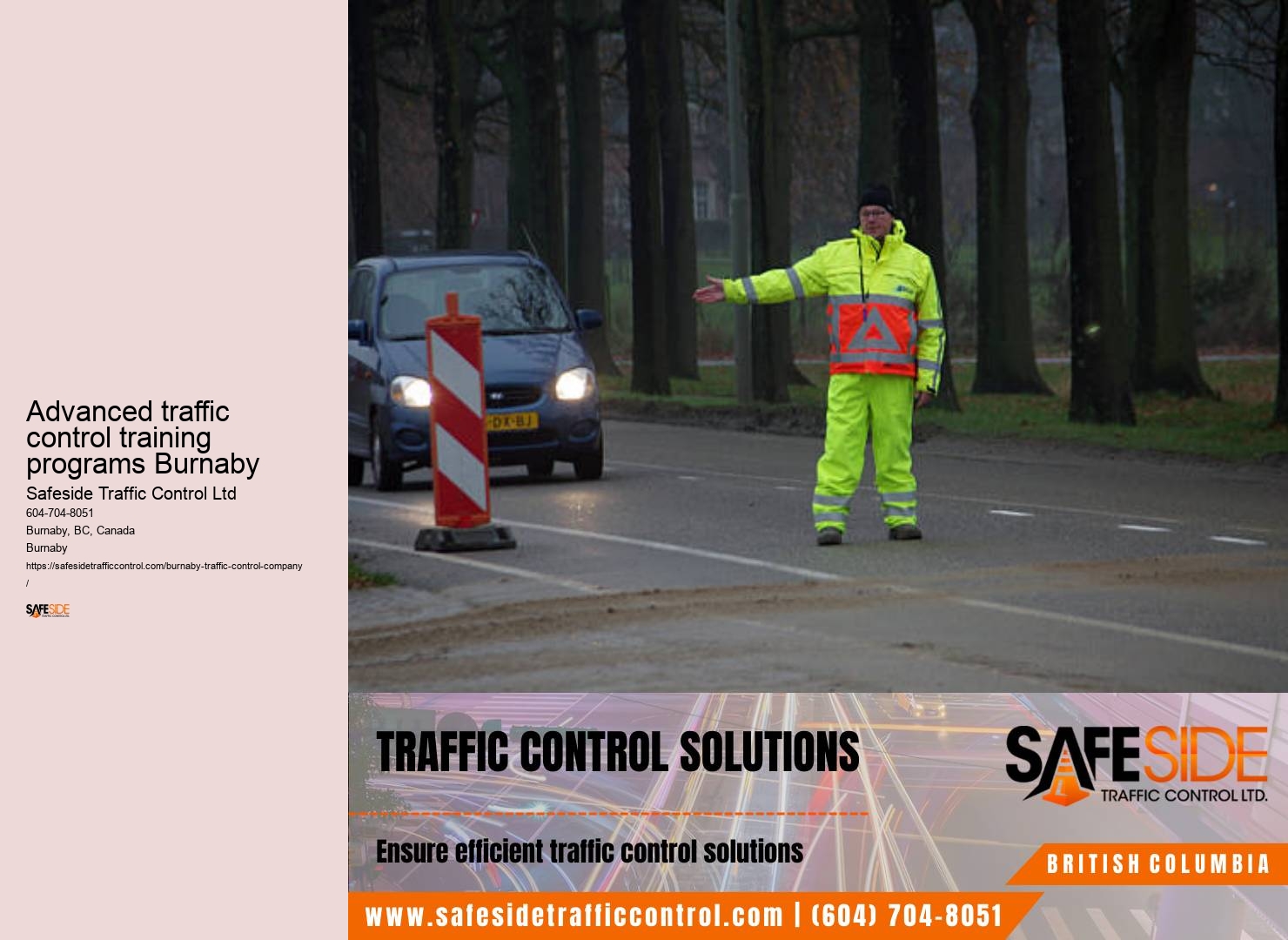Advanced traffic control technologies Burnaby