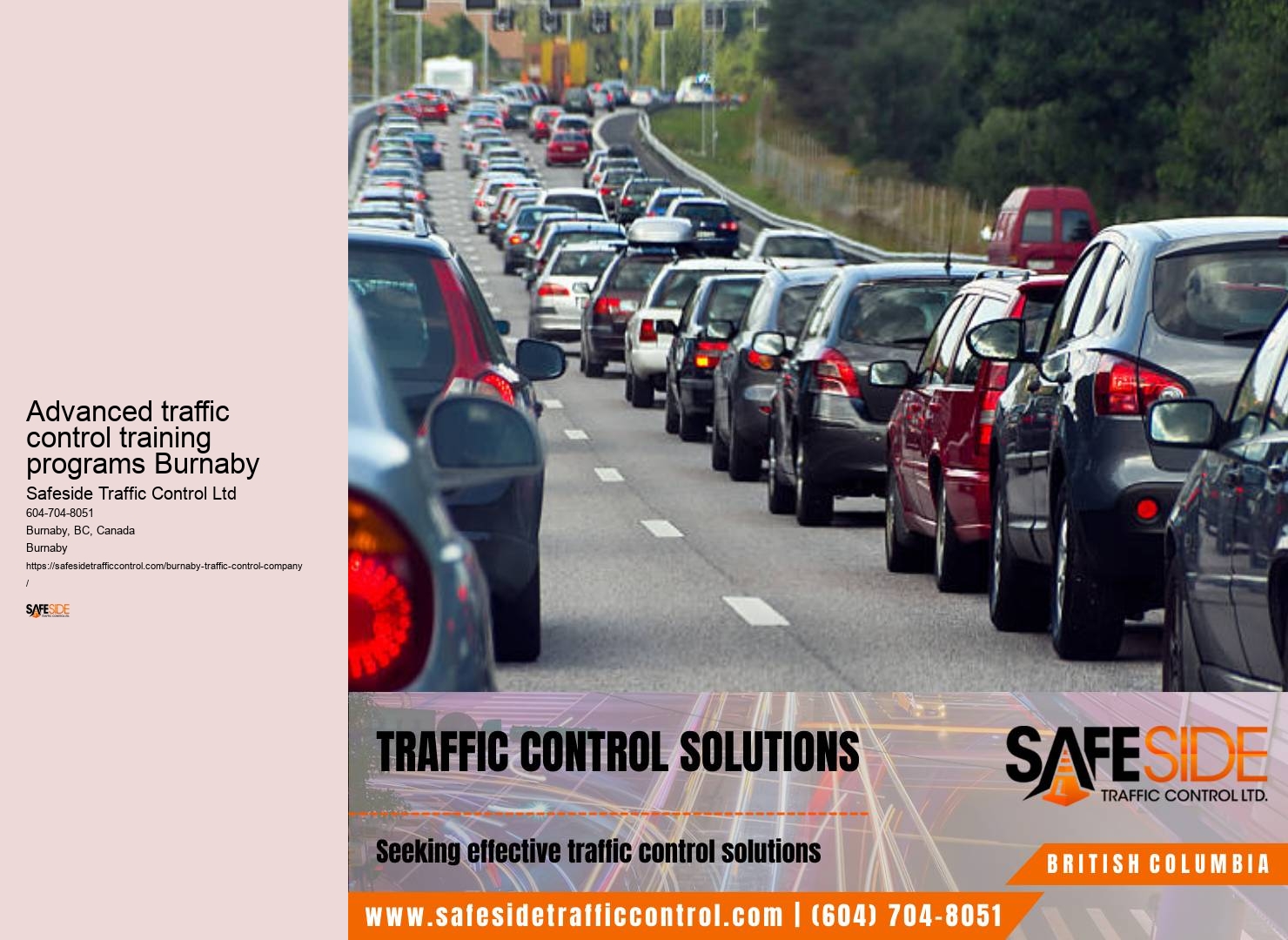 Effective traffic control measures Burnaby