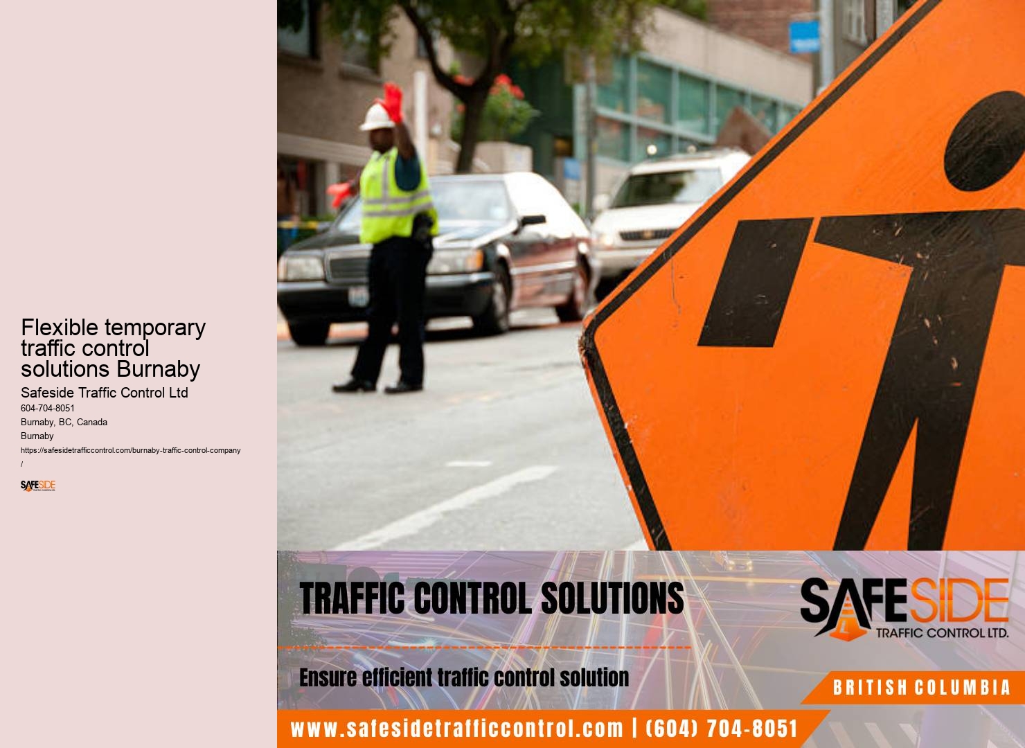 Superior traffic control solutions Burnaby