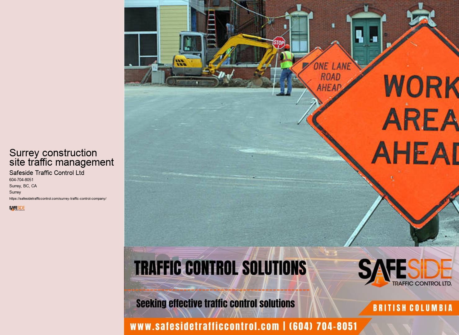 Traffic control algorithm deployment Surrey