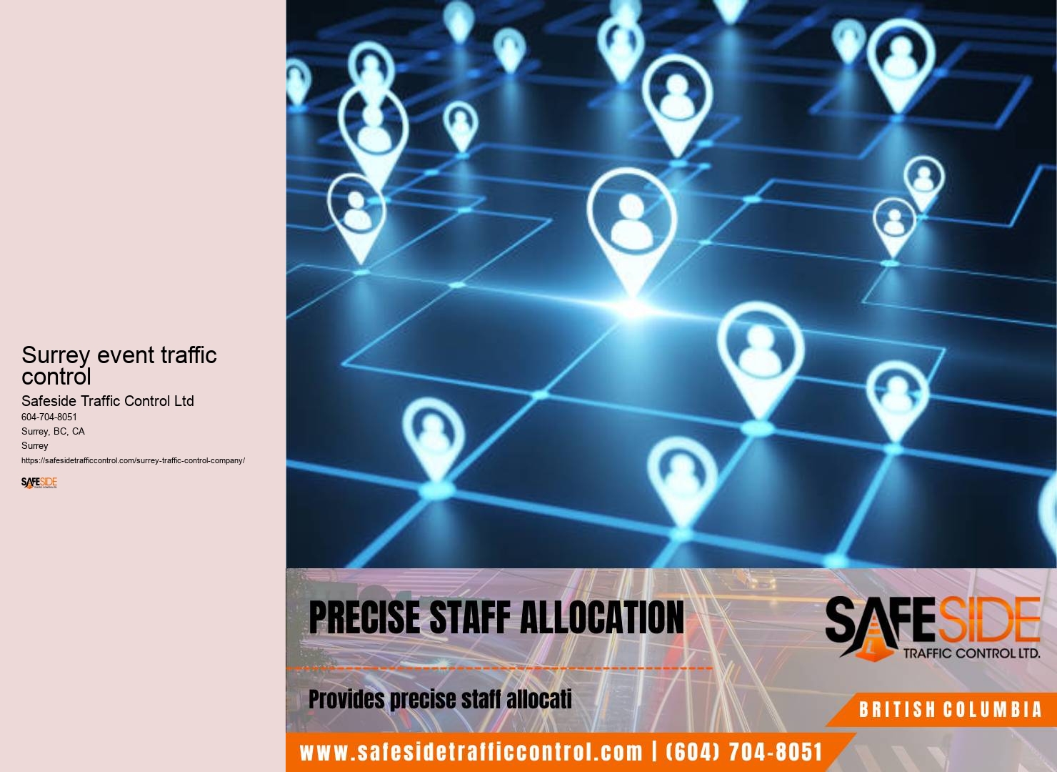 Surrey traffic control algorithm customization
