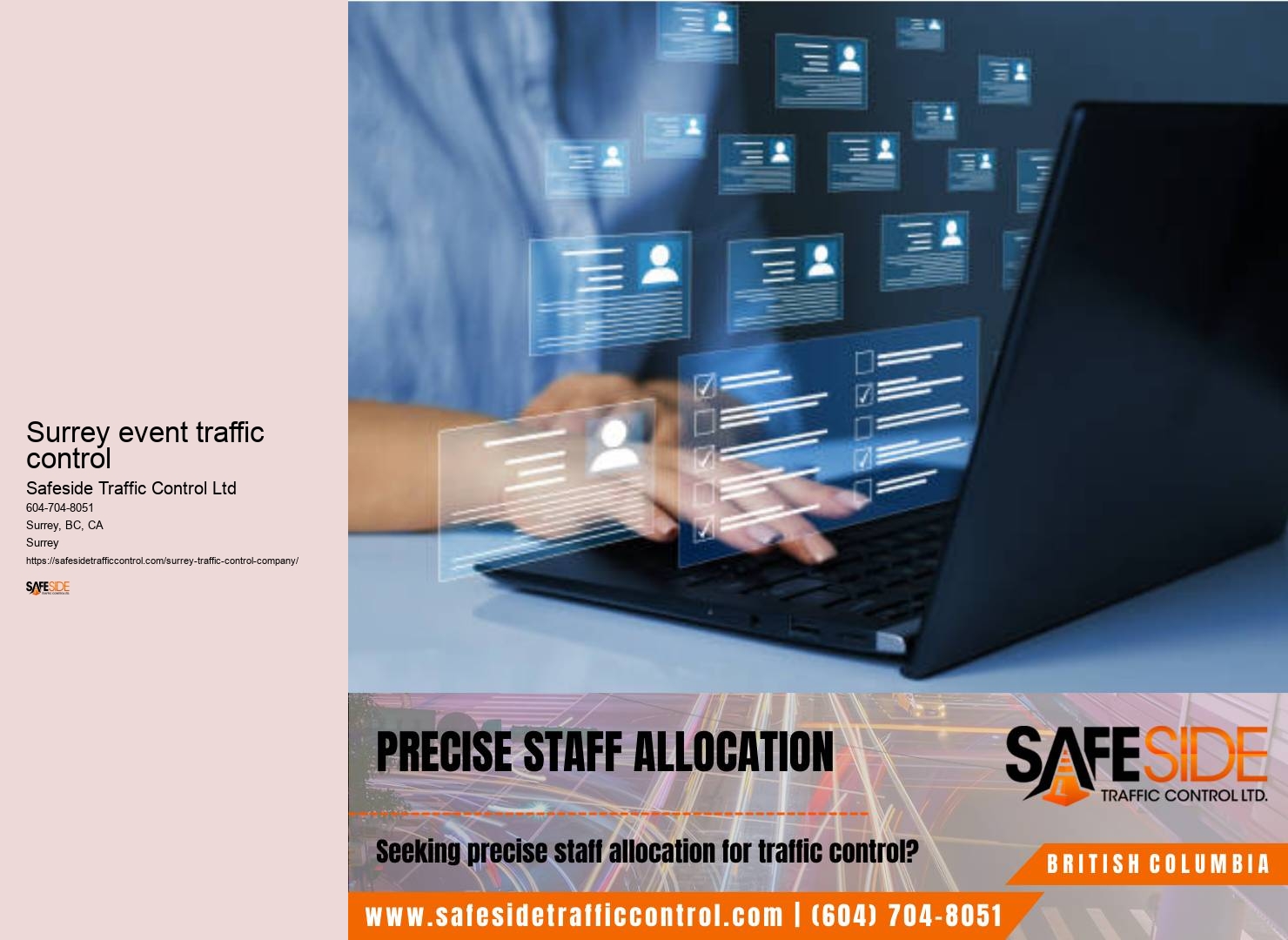 Surrey traffic monitoring services
