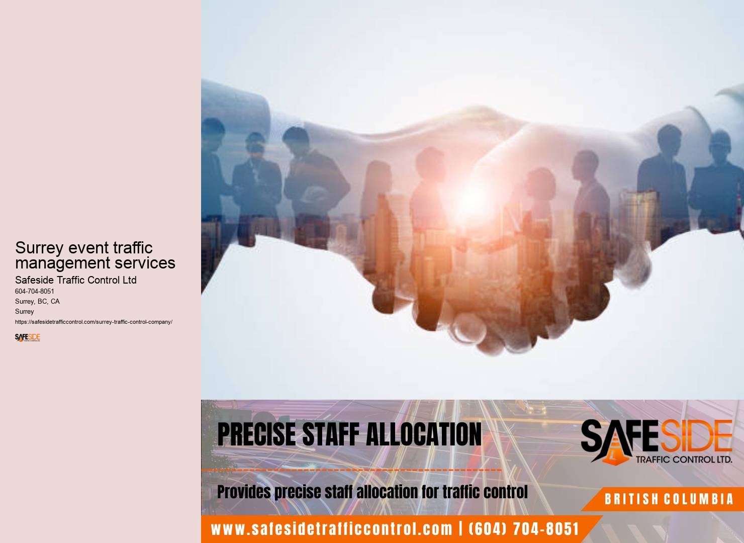 Surrey traffic control algorithm support