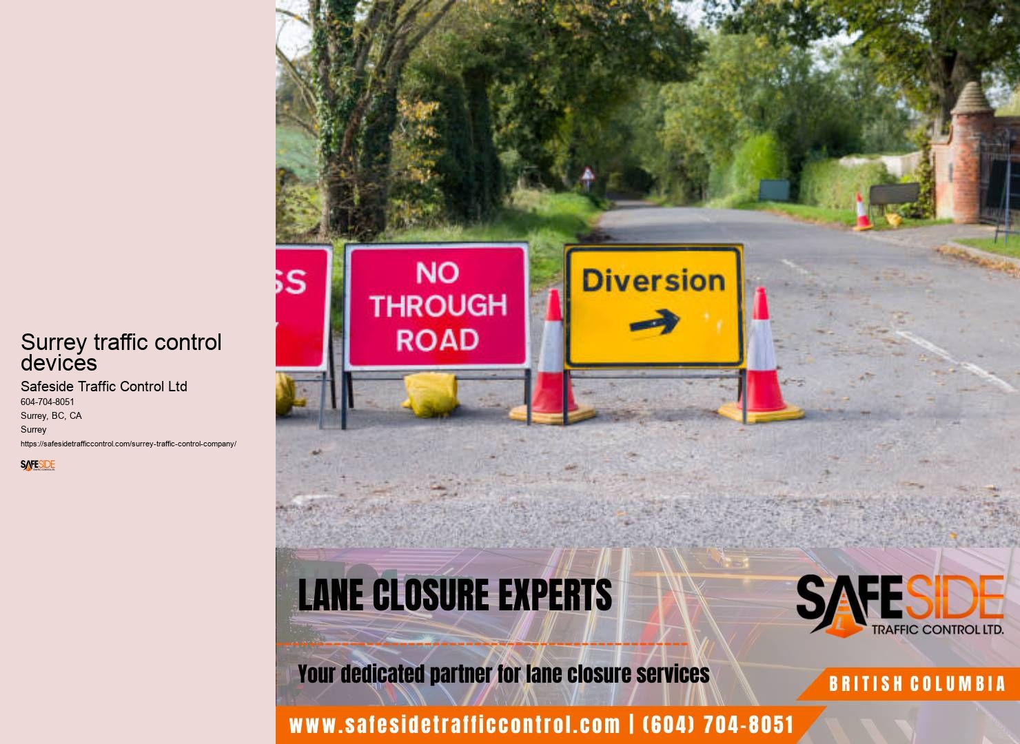 Traffic control system security Surrey