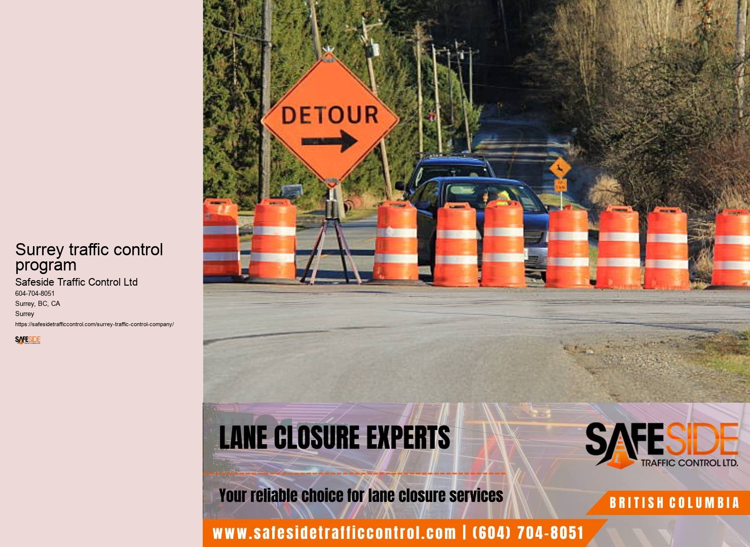 Roadwork management