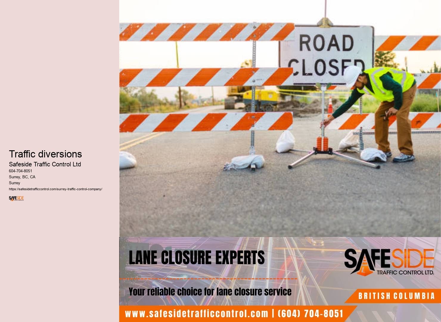 Surrey traffic control training