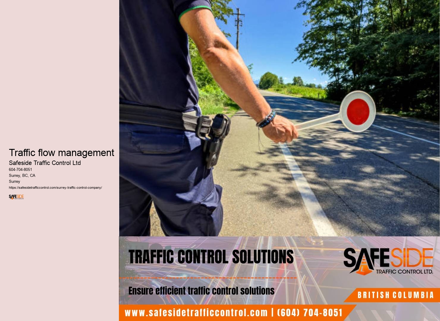 Surrey lane closure management