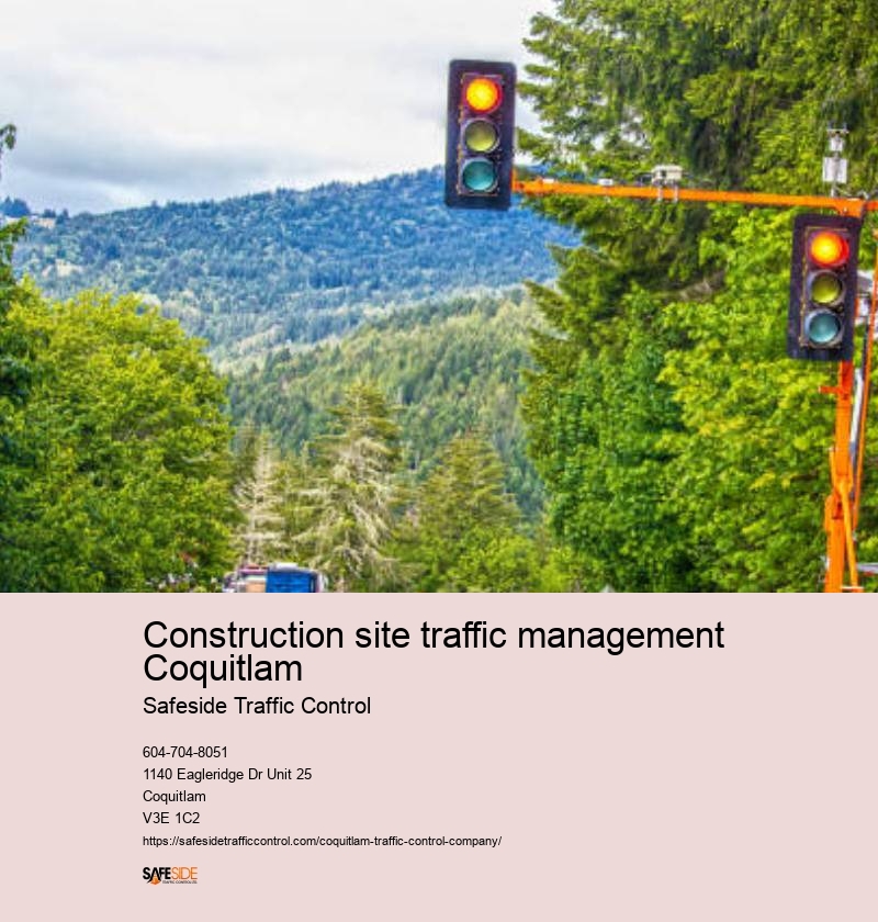 Construction site traffic management Coquitlam