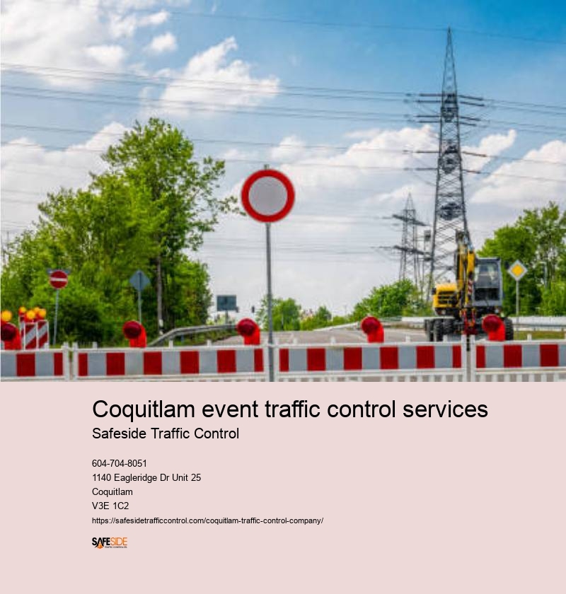 Coquitlam roadwork traffic management