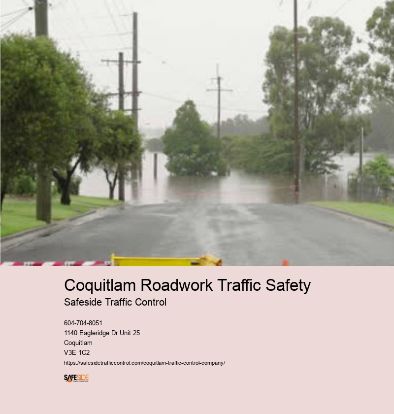 Traffic control signs Coquitlam