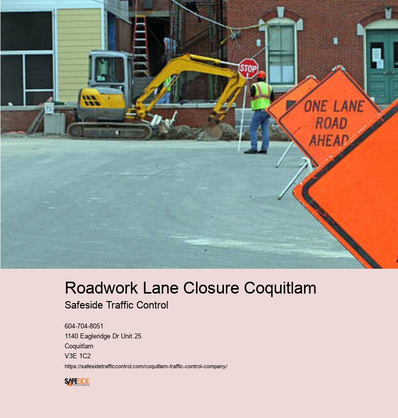Coquitlam traffic control flaggers